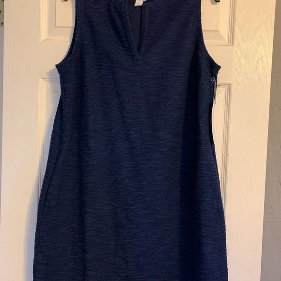 Liz Claiborne Dresses & Skirts - Liz Claiborne Navy Dress Petite large